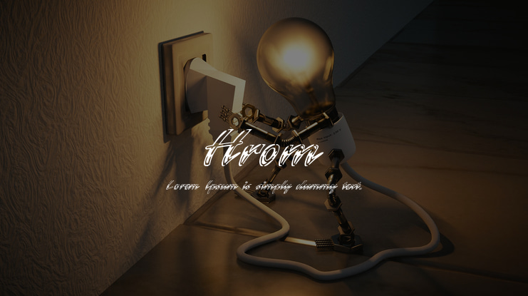 Hrom Font