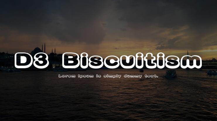 D3 Biscuitism Font Family