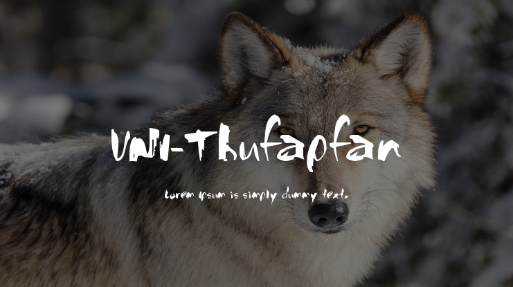 VNI-Thufapfan Font