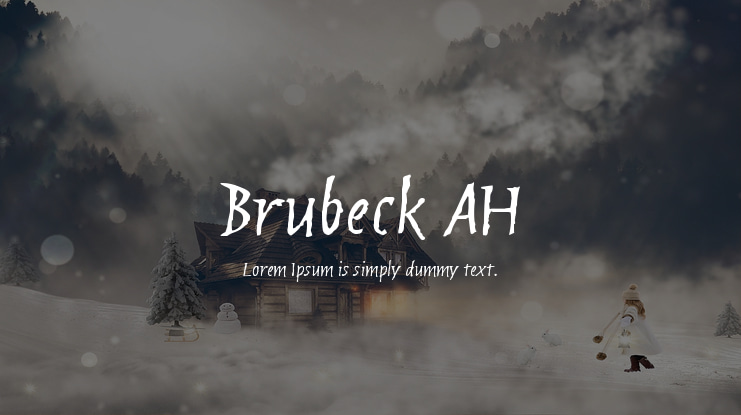 Brubeck AH Font