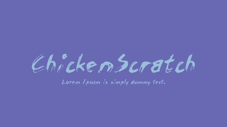 ChickenScratch Font