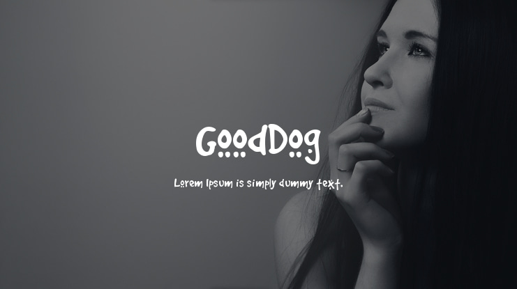 GoodDog Font