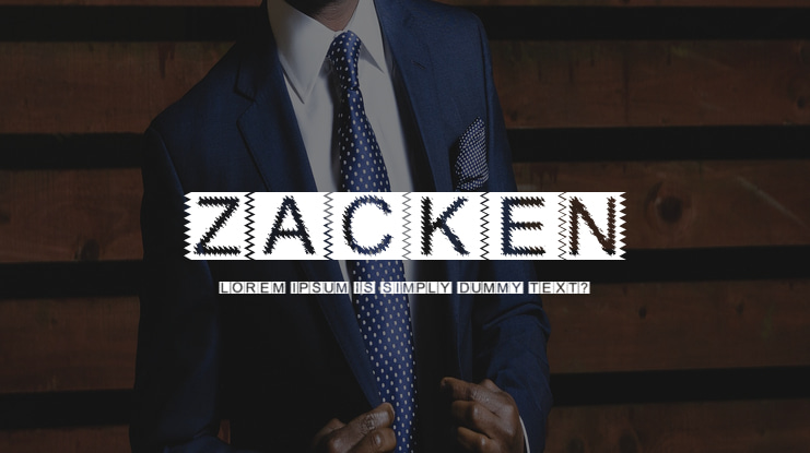Zacken Font