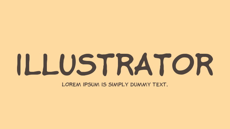 Illustrator Font