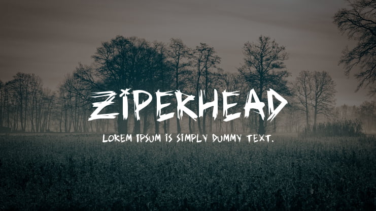 ziperhead Font