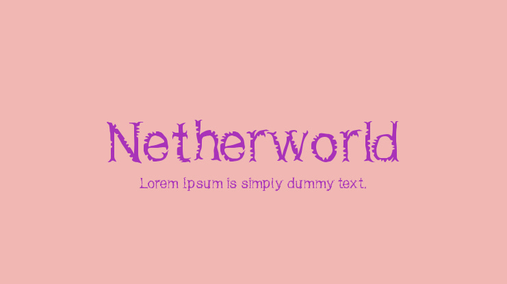 Netherworld Font