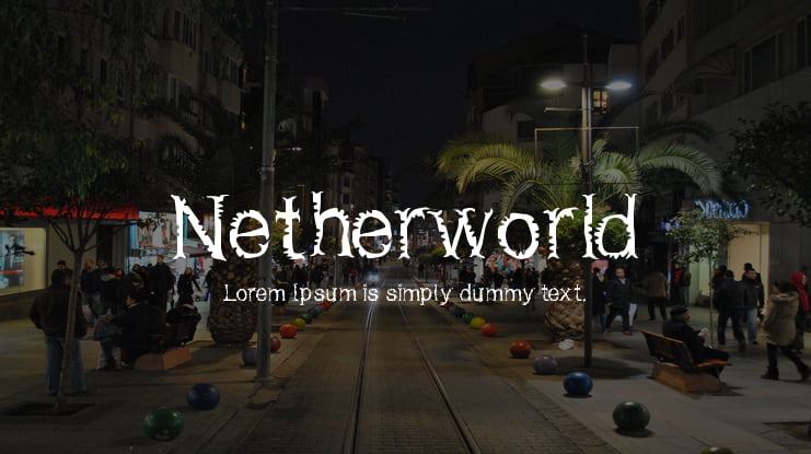 Netherworld Font
