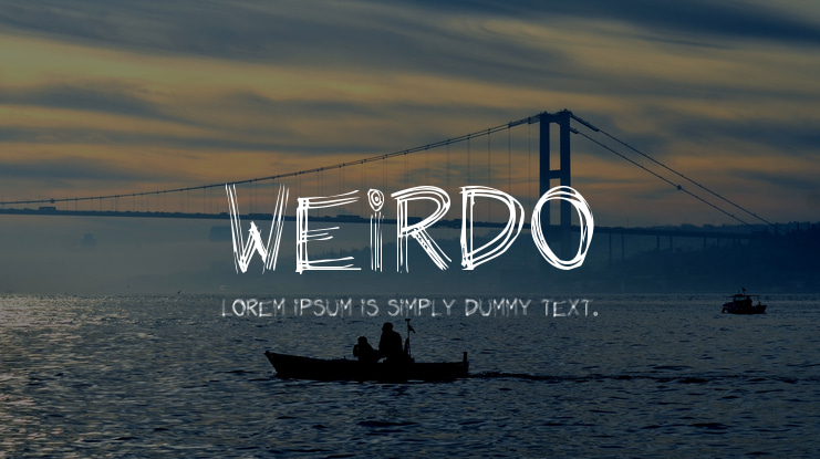 Weirdo Font