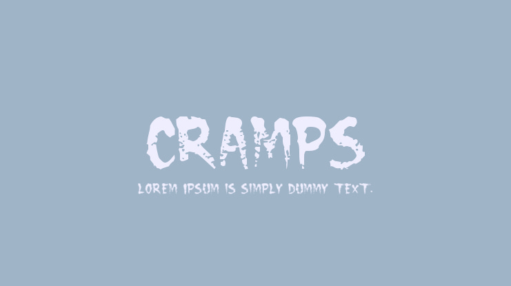 CRAMPS Font