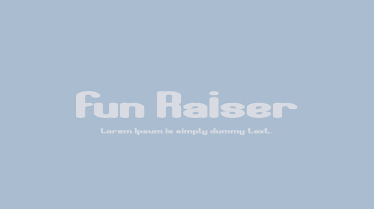 Fun Raiser Font Family