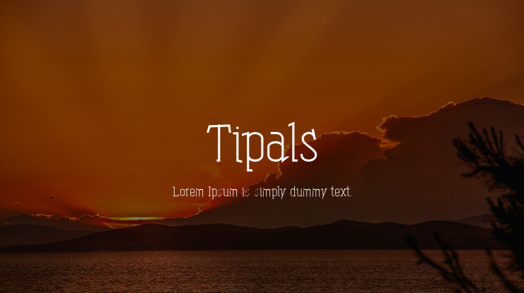 Tipals Font