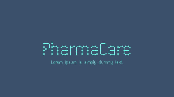 PharmaCare Font Family