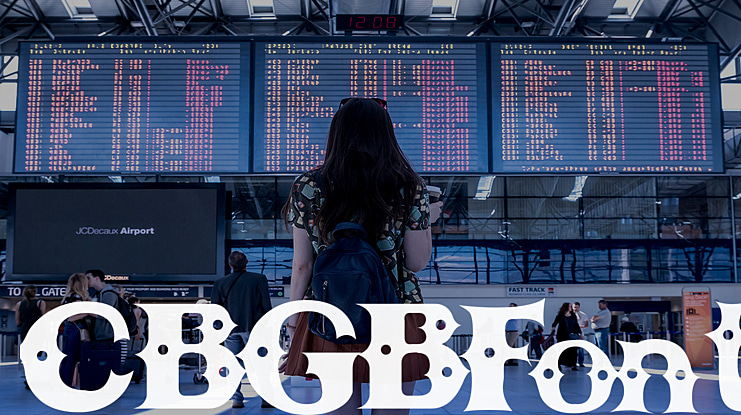 CBGBFont Font Family