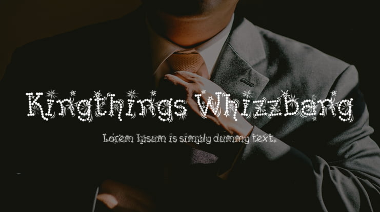 Kingthings Whizzbang Font
