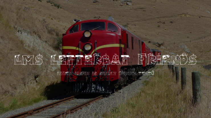 LMS Letterbat Friends Font