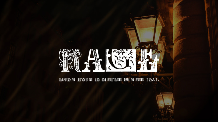 Rage Font