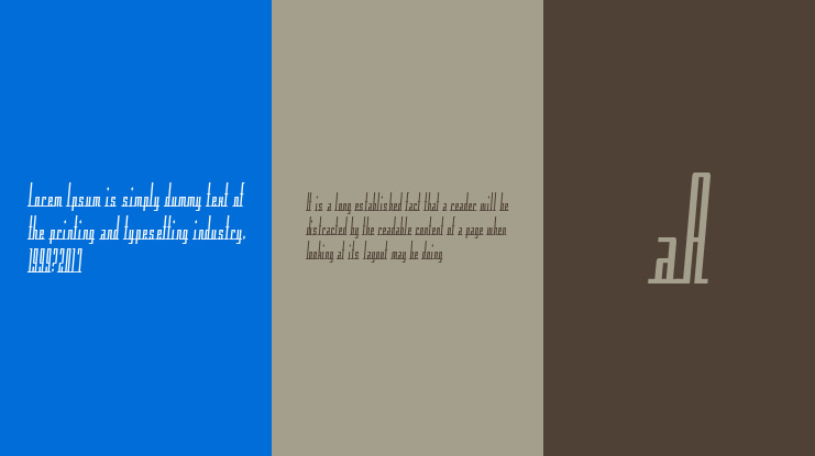 Americana Dreams Condensed Font