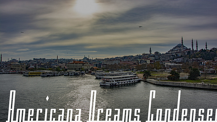 Americana Dreams Condensed Font