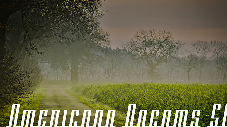 Americana Dreams SC Font