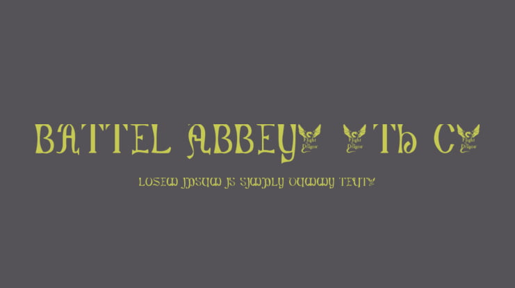 Battel Abbey, 8th c. Font
