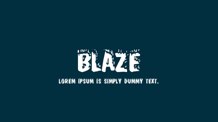 Blaze Font