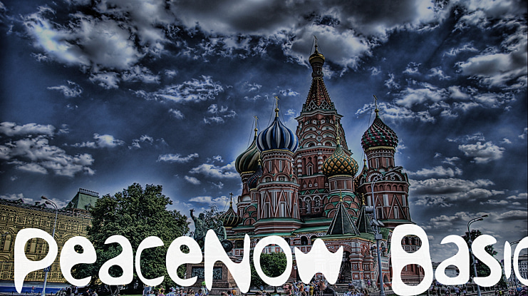 PeaceNow Basic Font