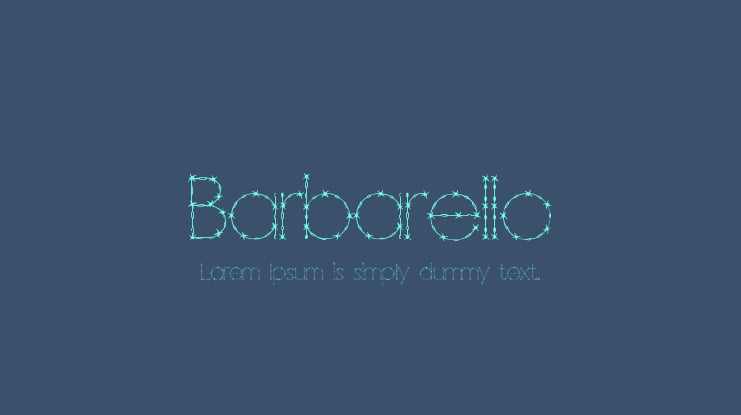 Barbarello Font
