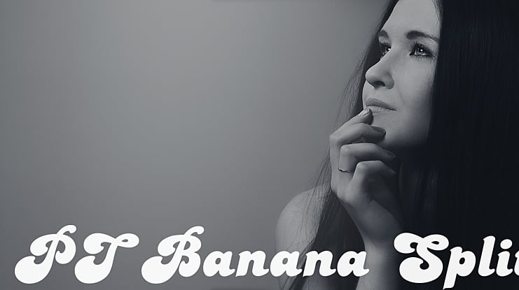 PT Banana Split Font