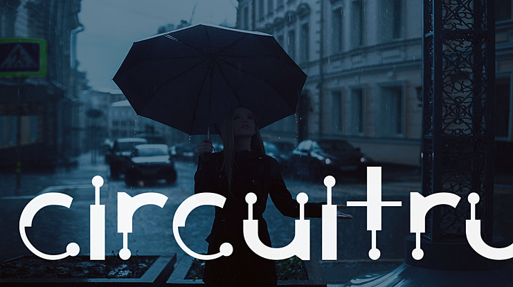 Circuitry Font