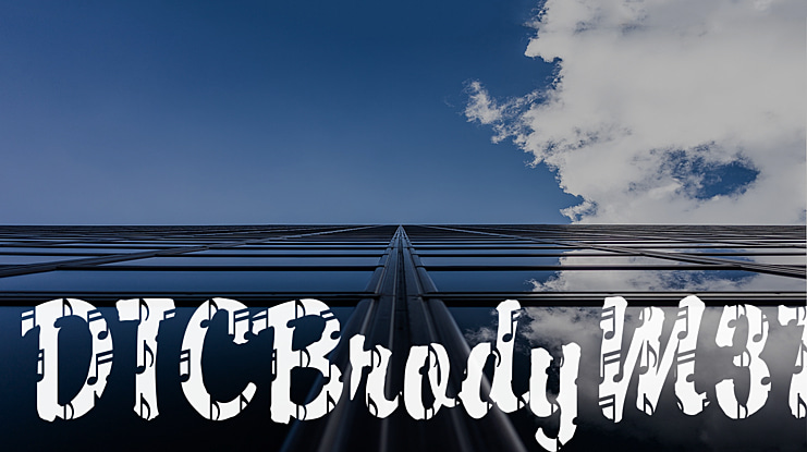 DTCBrodyM37 Font