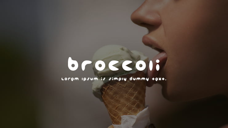 broccoli Font