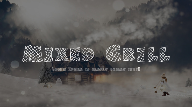 Mixed Grill Font
