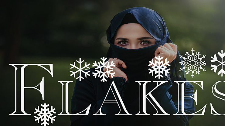 Flakes Font
