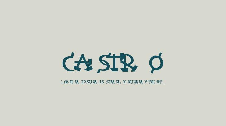 Castro Font
