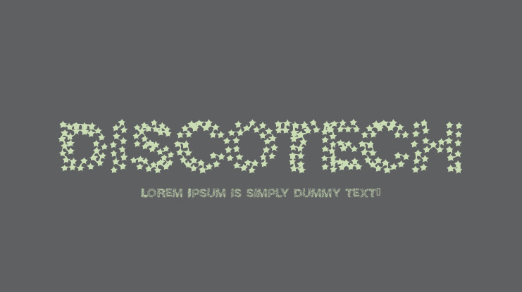 discotech Font