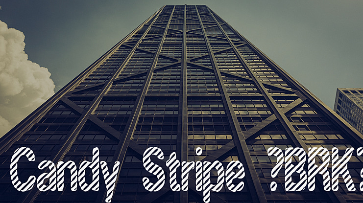 Candy Stripe (BRK) Font
