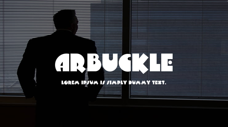 Arbuckle Font