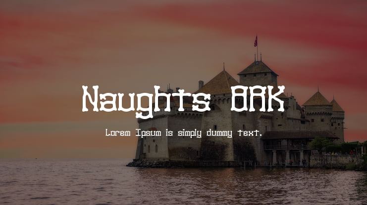 Naughts BRK Font