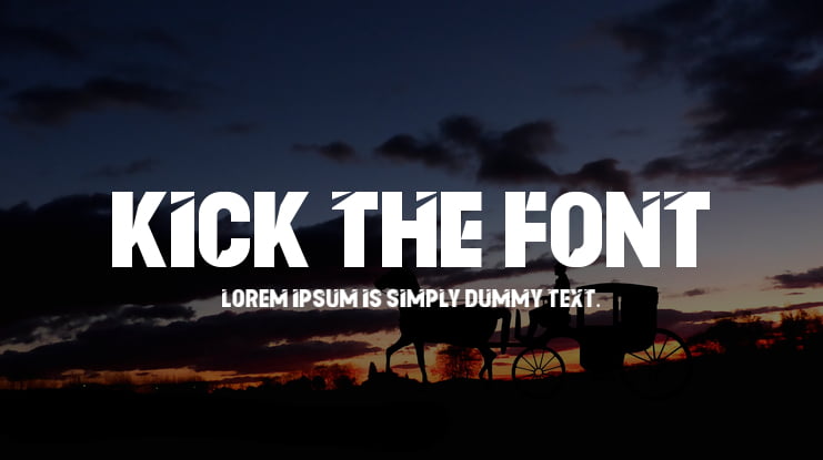 Kick The Font