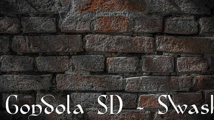 Gondola SD - Swash Font Family