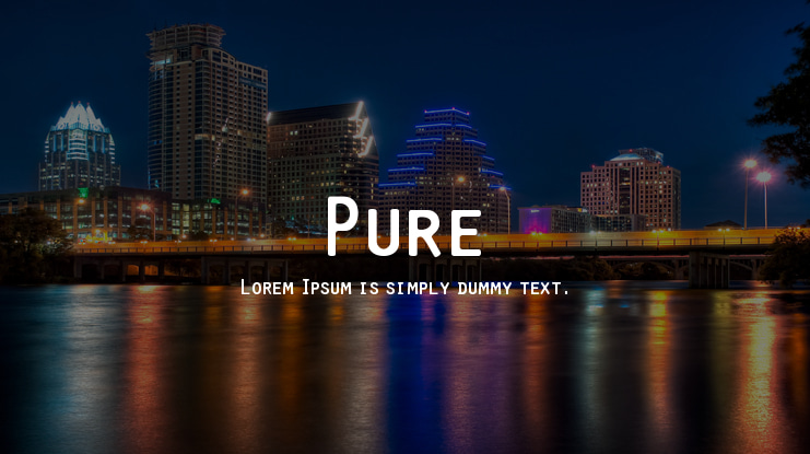 Pure Font Family