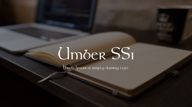 Umber SSi Font