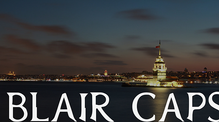 Blair Caps Font