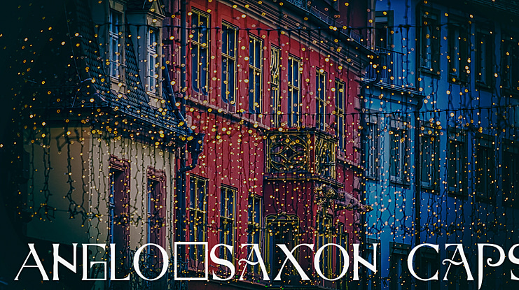 Anglo-Saxon Caps Font