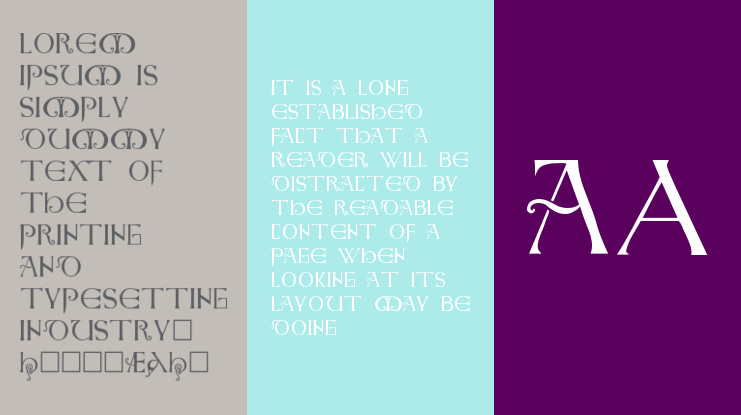 Anglo-Saxon Caps Font