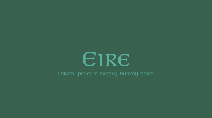Eire Font