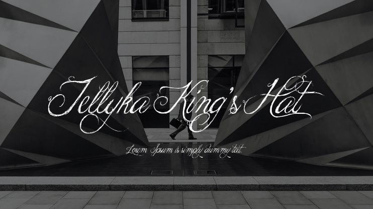 Jellyka King's Hat Font
