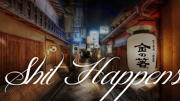Shit Happens Font