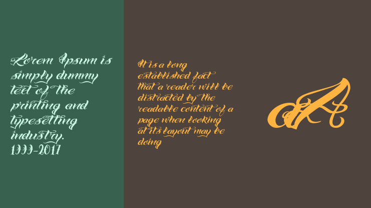 VTC-Bad Tattoo Hand One Font