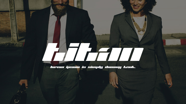 Titan Font